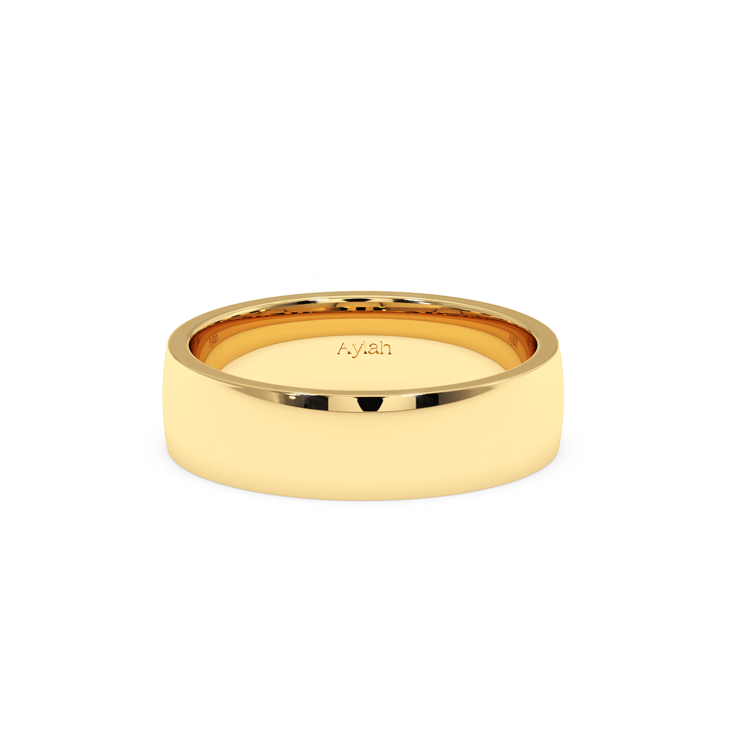 6mm Court Shape Plain